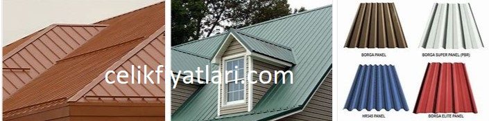 Metal roof trapezoidal sheet