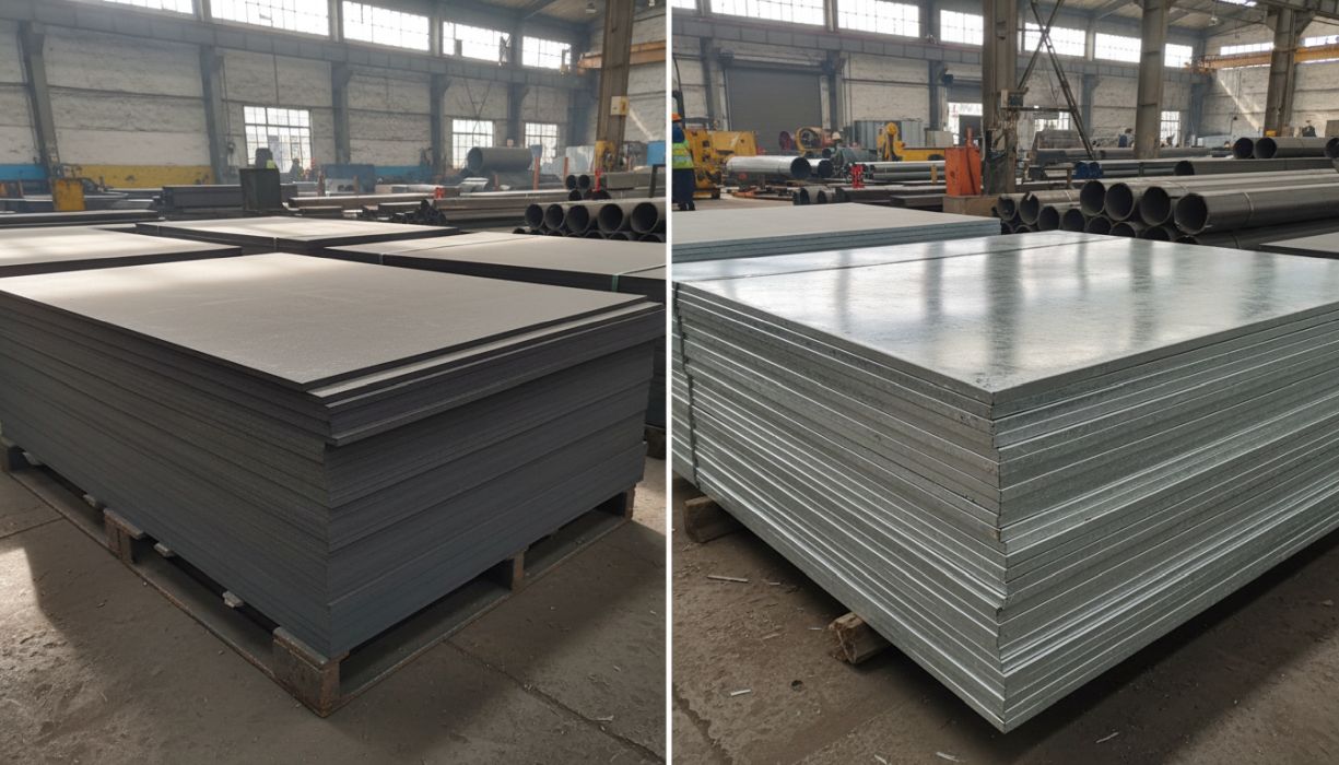 Galvaniz Sac ve DKP Sac Karşılaştırma